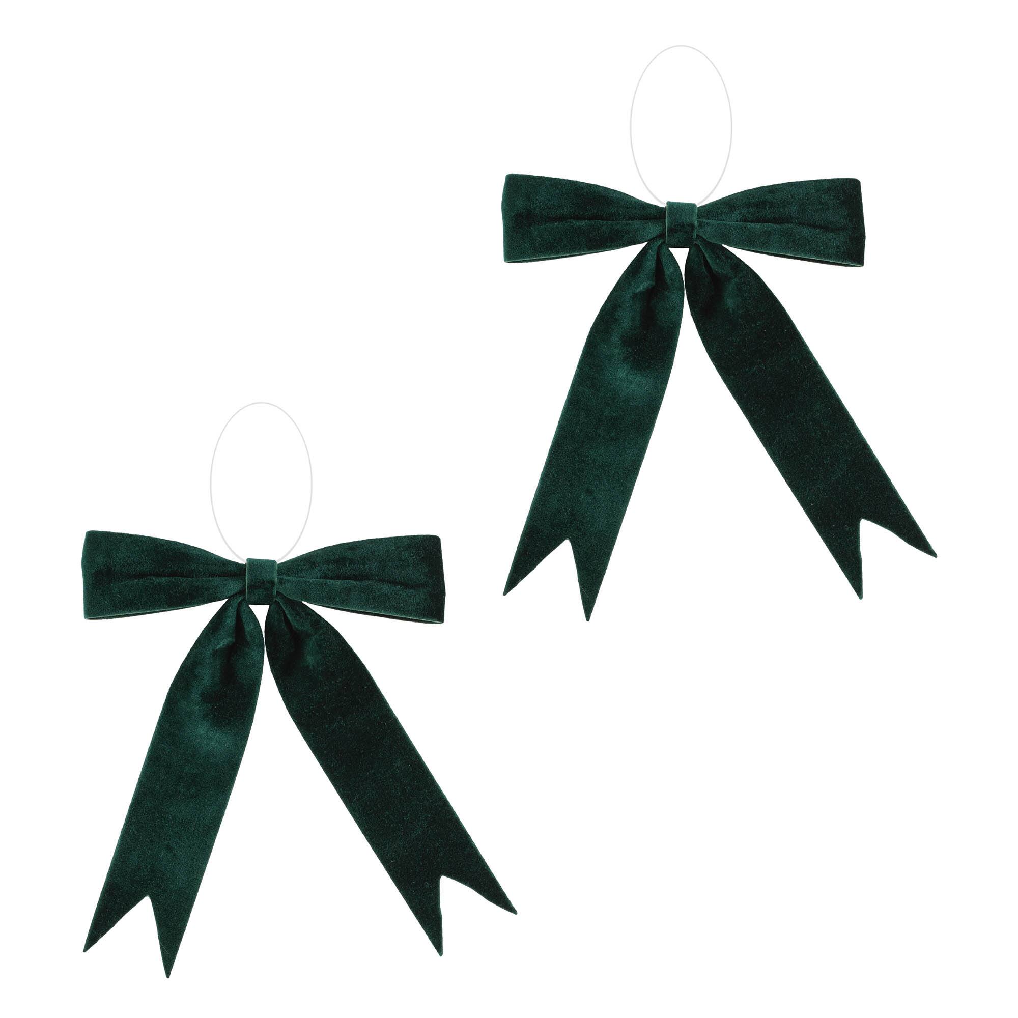 Emerald Green Holiday Bows